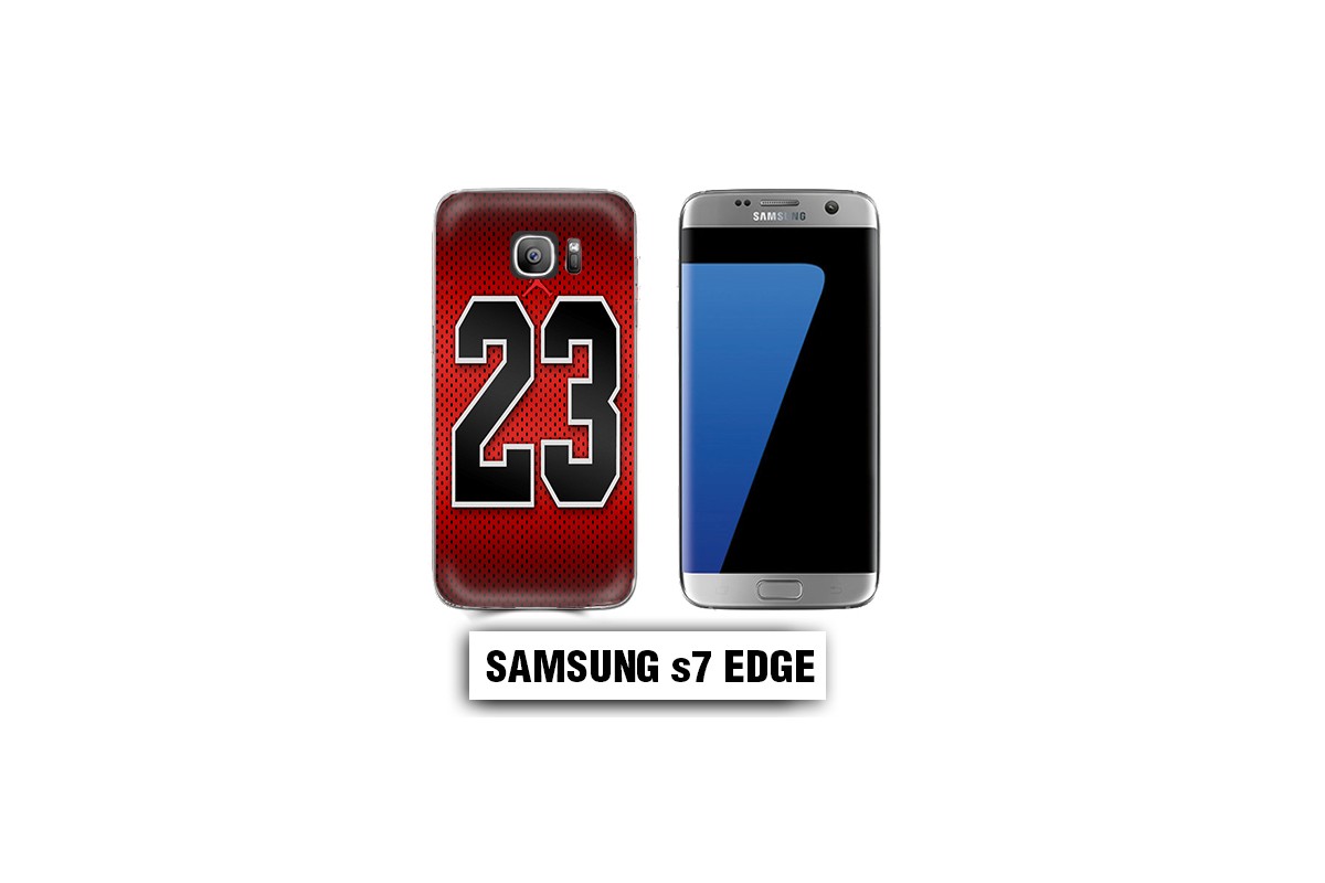 Coque Samsung S7 Edge Air Jordan 23