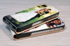Etui iPhone 4/4s personnalisé à clapet en cuir