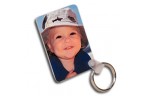 Personalized photo keychain unbreakable rectangle