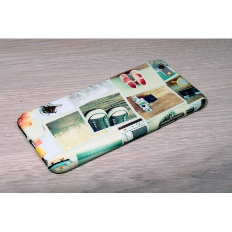Coque silicone iPhone 6 Plus personnalisée avec côtés imprimés