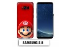 Coque Samsung S8 Mario Rouge