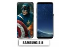 Coque Samsung S8 Captain America Avengers