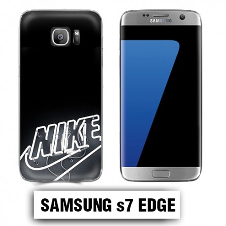 Coque Samsung S7edge logo Nike néon