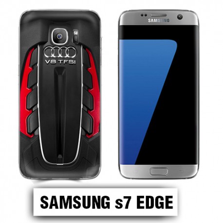 Coque Samsung S7 Edge AUDI RS V8 - Lakokine