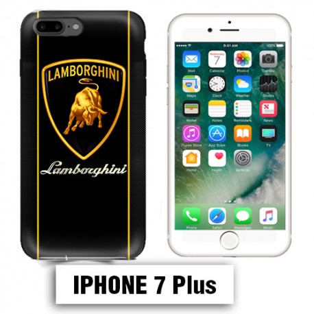 Coque iphone 7 PLUS logo Lamborghini