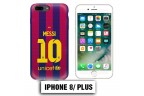 Coque iphone 8 PLUS Barcelone Messi 10