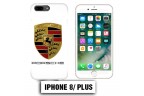 Coque iphone 8 PLUS logo Porsche
