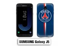 Coque Samsung J5 PSG Bleu Rouge