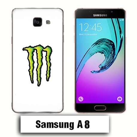Coque Samsung A8 Logo Energy Monster
