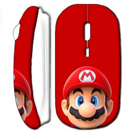 Souris sans fil Mario Bross Blanc