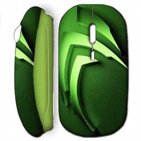 Souris sans fil Energy Monster vert 