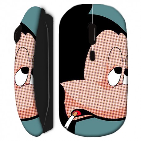 Souris sans fil Mickey Mouse Disney Fume Noire