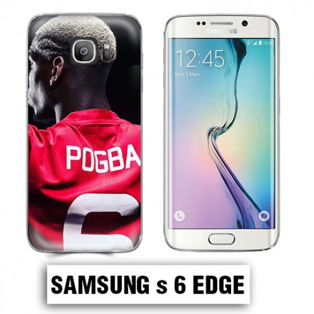 Coque Samsung S6 Edge Foot Pogba