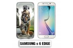Coque Samsung S6 Edge animal tigre robot