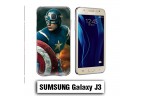 Coque Samsung J3 2016 Capitaine America avengers
