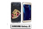 Coque Samsung J3 2016 logo Porsche 911