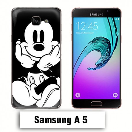 Coque Samsung A5 Mickey Disney Noir et Blanc
