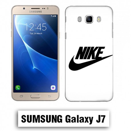 Coque Samsung J7 2016 Nike Blanc