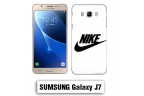 Coque Samsung J7 Logo Nike Noire 