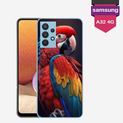 Personalized Samsung Galaxy A32 4G case with hard sides