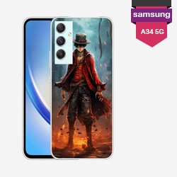 Personalisierte Samsung Galaxy A34 5G Hülle Lakokine