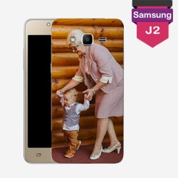 Personalized Samsung Galaxy J2 case with hard sides