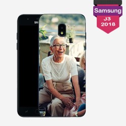 Coque Samsung Galaxy J3 2018 personnalisée avec côtés rigides