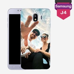 Personalisierte Samsung Galaxy J2 Hülle mit harten Seiten
