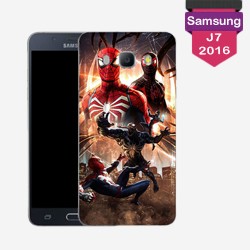 Personalized Galaxy J7 2016 case with plain lakokine hard sides