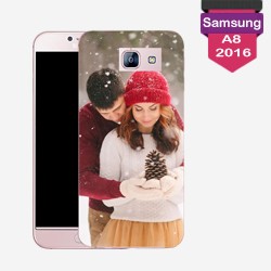 Personalized Samsung Galaxy A8 2016 case with hard sides