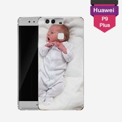 Coque Huawei P9 Plus personnalisée avec côtés rigides unis