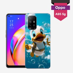 Personalisierte Oppo A95 5g Hülle mit harten Seiten