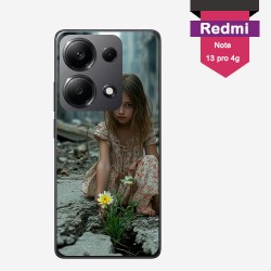 Coque Xiaomi Redmi Note 13 Pro 4G personnalisée avec côtés silicone