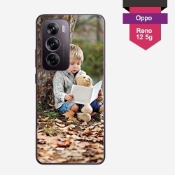 Coque Oppo Reno 12 5G personnalisée avec côtés Silicone