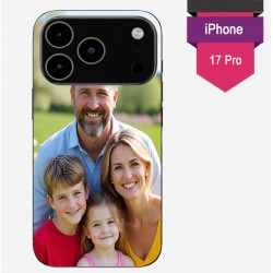 Coque iPhone 17 Pro personnalisée avec côtés silicone