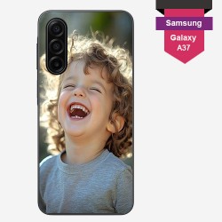 Personalized Samsung Galaxy A37 case with hard sides
