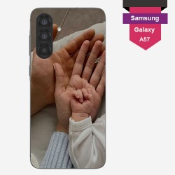 Coque Samsung Galaxy A57 personnalisée avec côtés Silicone